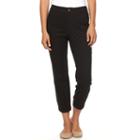 Women's Caribbean Joe Cuffed Capris, Size: 10, Oxford