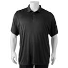 Big & Tall Champion Solid Performance Polo, Men's, Size: 6xb, Black