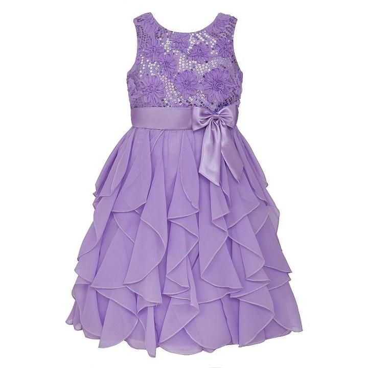 Girls 7-16 & Plus Size American Princess Sequin Bodice & Corkscrew Skirt Dress, Girl's, Size: 7, Purple Oth