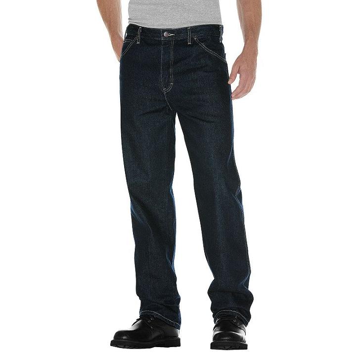 Men's Dickies Relaxed-fit Jeans, Size: 34x34, Blue