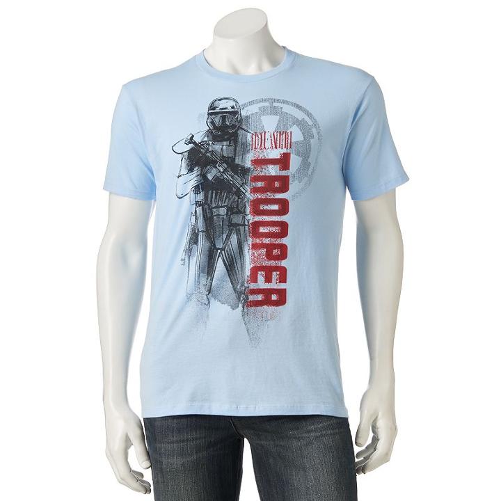 Men's Star Wars Stormtrooper Tee, Size: Xxl, Light Blue