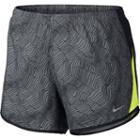 Women's Nike Dry Running Shorts, Size: Xl, Grey (charcoal)