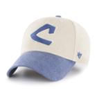 Men's '47 Brand Cleveland Indians Mvp Hat, White