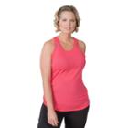 Plus Size Soybu Plank Racerback Yoga Tank, Women's, Size: 2xl, Med Pink