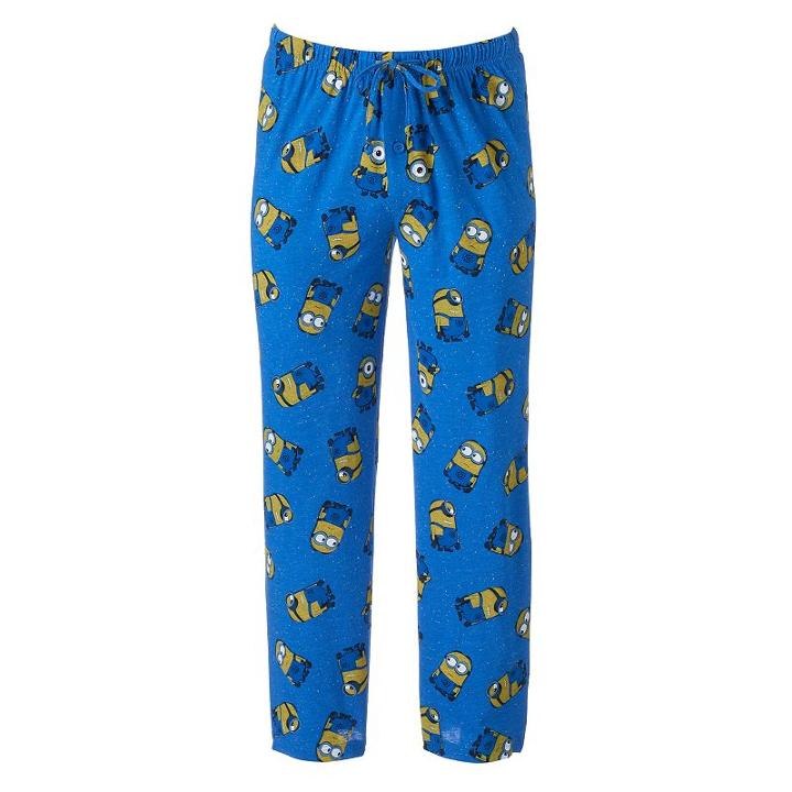 Men's Despicable Me Minion Confetti Lounge Pants, Size: Xl, Ovrfl Oth