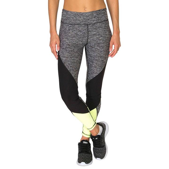 Women's Rbx Colorblock Leggings, Size: Xl, Green