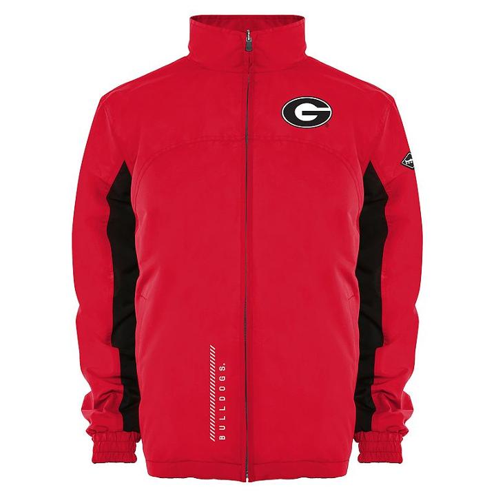 Men's Franchise Club Georgia Bulldogs Alpine Reversible Jacket, Size: Xl, Red
