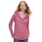 Women's Sonoma Goods For Life&trade; Soft Touch Hoodie, Size: Medium, Pink