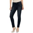Women's Jennifer Lopez Skinny Jeans, Size: 18 Avg/reg, Dark Blue