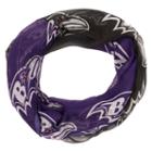 Women's Forever Collectibles Baltimore Ravens Gradient Infinity Scarf, Multicolor