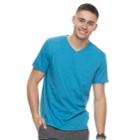 Men's Urban Pipeline&reg; Ultimate V-neck Fashion Tee, Size: Small, Blue (navy)