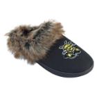 Women's Wichita State Shockers Scuff Slippers, Size: Xl, Black