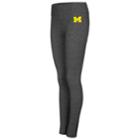 Women's Campus Heritage Michigan Wolverines Transporter Leggings, Size: Medium, Oxford