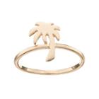 Lc Lauren Conrad Palm Tree Ring, Women's, Size: 7, Gold