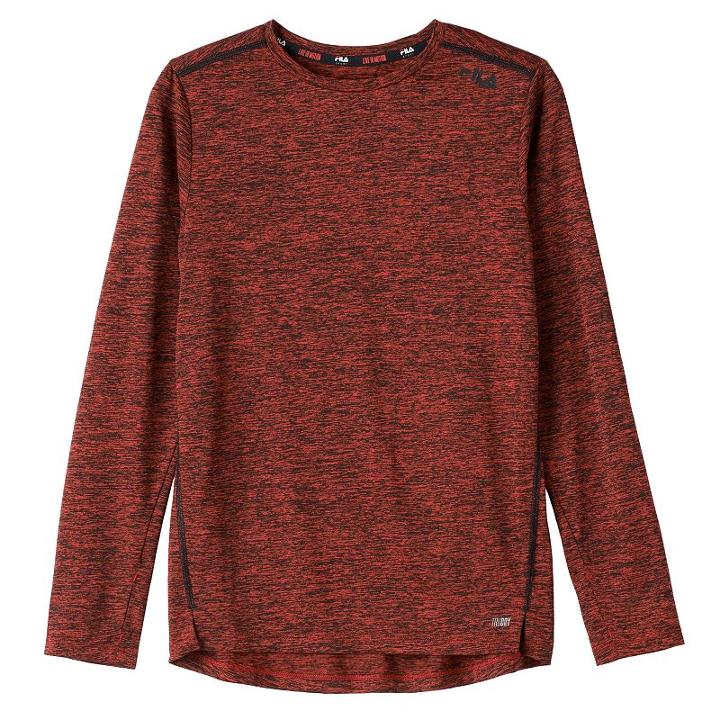 Boys 8-20 Fila Sport Training Tee, Boy's, Size: L(14/16), Med Red