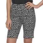 Women's Elle&trade; Bermuda Shorts, Size: Xl, Black