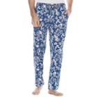 Men's Residence Tropical Lounge Pants, Size: Large, Med Blue