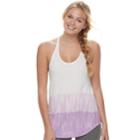 Juniors' So&reg; Slubbed Shirttail Tank, Teens, Size: Small, Lt Purple