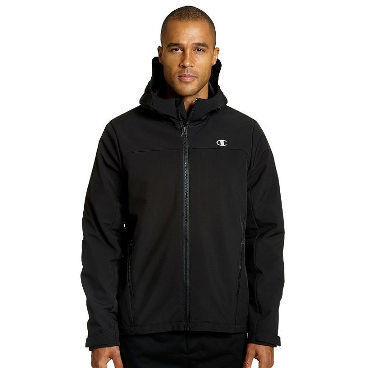 Men's Champion Insulated Softshell Jacket, Size: Large, Black