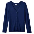 Girls Plus Size So&reg; Perfectly Soft Button-down Cardigan, Girl's, Size: 12 1/2, Dark Blue