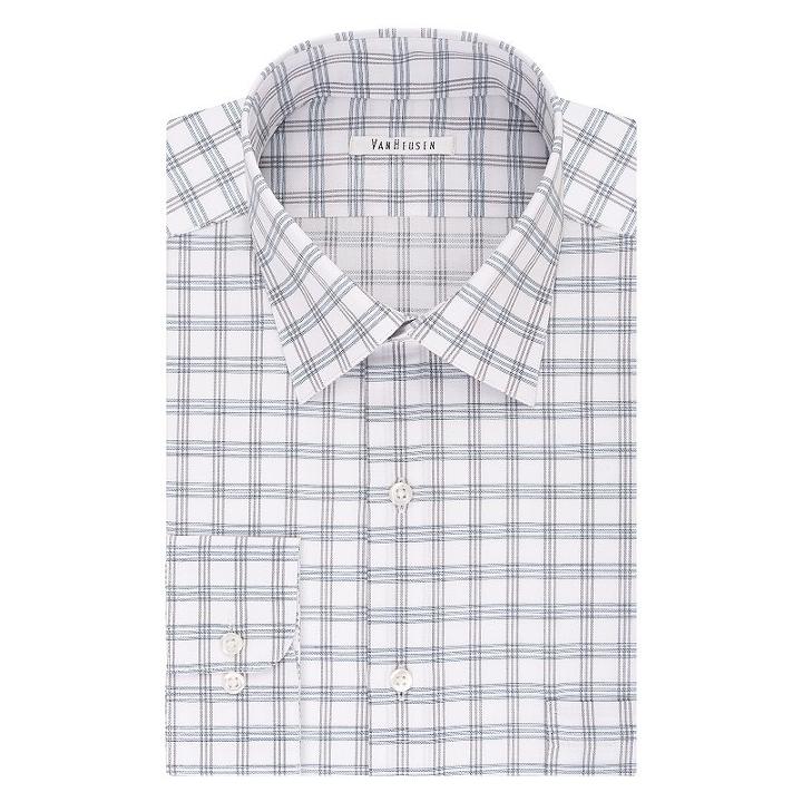 Men's Van Heusen Regular-fit Wrinkle-free Dress Shirt, Size: M-32/33, Blue Other