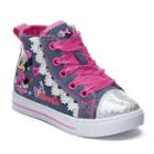Disney Minnie Mouse Toddler Girls' High Top Sneakers, Size: 10 T, Blue (navy)