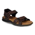 Dr. Scholl's Gus Men's River Sandals, Size: Medium (7), Brown