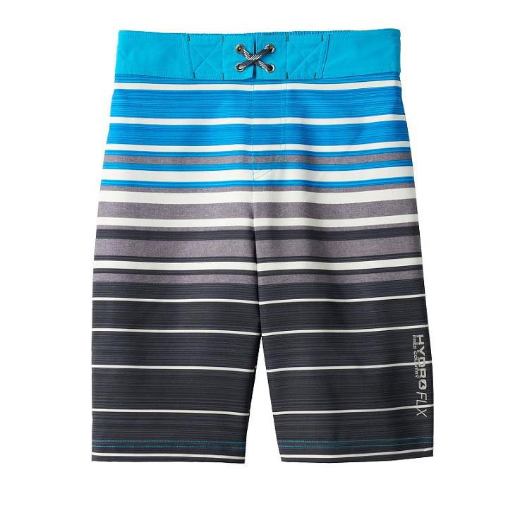 Boys 8-20 Free Country Splash Board Shorts, Boy's, Size: S(8), Med Blue