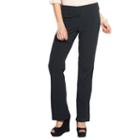 Juniors' Candie's&reg; Marilyn Side Tab Bootcut Dress Pants, Girl's, Size: 5, Black