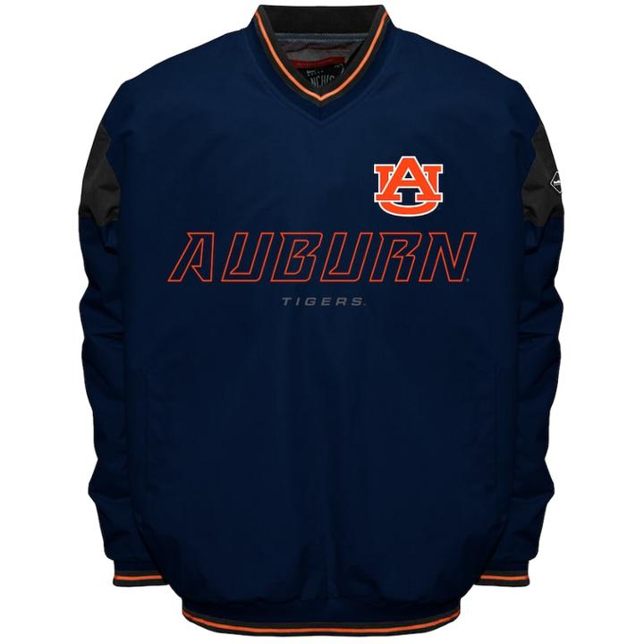 Men's Auburn Tigers Rush Windshell Top, Size: Small, Blue