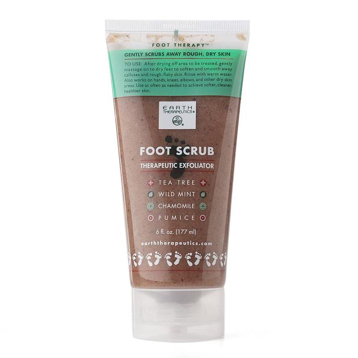 Earth Therapeutics Foot Scrub, Multicolor