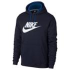 Men's Nike Fleece Pull-over Hoodie, Size: Xl, Light Blue