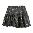 Girls 4-10 Jumping Beans&reg; Printed Tulip Tiered Skort, Size: 4, Dark Grey