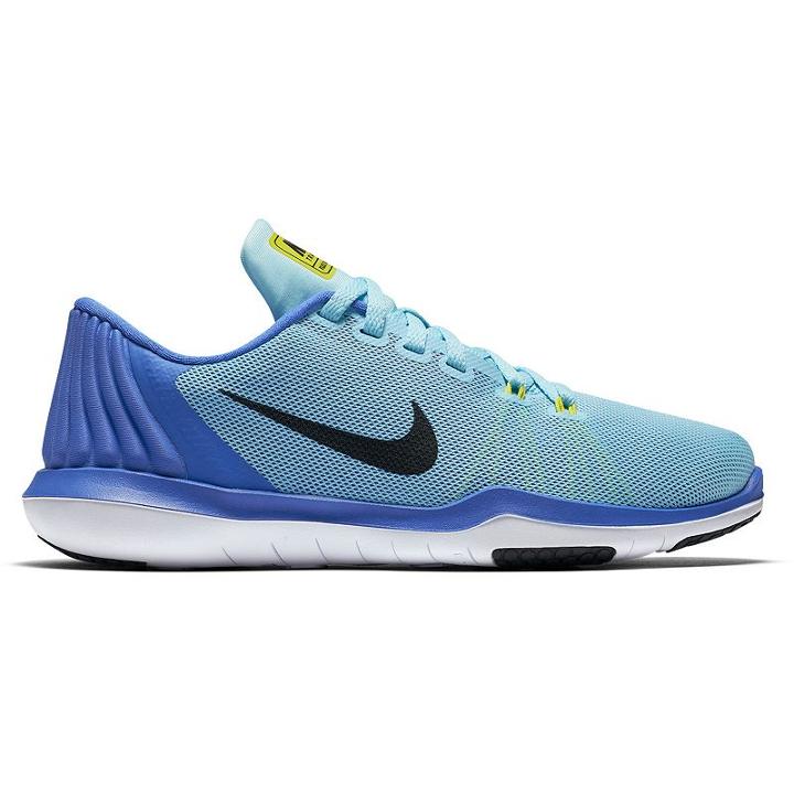 Nike Flex Supreme Tr 5 Grade School Girls' Cross-training Shoes, Girl's, Size: 6, Blue