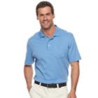Men's Croft & Barrow&reg; Classic-fit Easy-care Interlock Pocket Polo, Size: Xxl, Med Purple