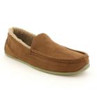 Deer Stags Aspen Men's Moccasin Slippers, Size: Medium (8), Brown