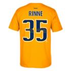 Men's Reebok Nashville Predators Pekka Rinne 2017 Stanley Cup Final Tee, Size: Small, Yellow