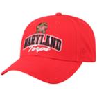 Adult Top Of The World Maryland Terrapins Advisor Adjustable Cap, Men's, Med Red