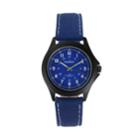 Peugeot Men's Casual Aviator Canvas Watch - 2055bl, Size: Large, Blue