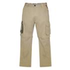 Men's Realtree Earthletics Modern-fit Ripstop Convertible Cargo Pants, Size: 32x32, Brown