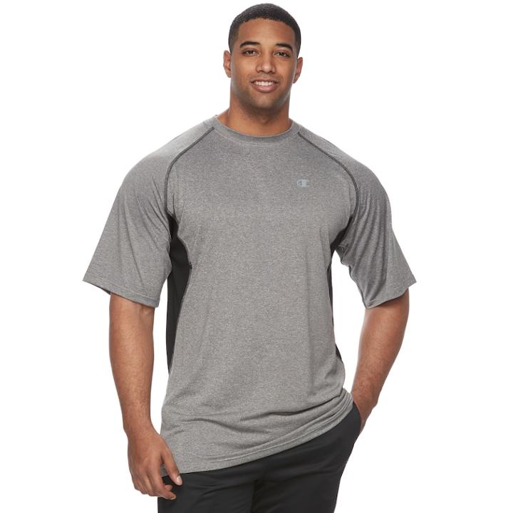 Big & Tall Champion Double Dry Performance Tee, Men's, Size: 4xb, Oxford