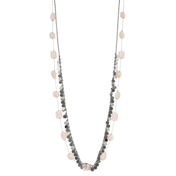 Simply Vera Vera Wang Double Strand Long Necklace, Women's, Pink