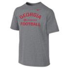 Boys 8-20 Nike Georgia Bulldogs Legend Lift Dri-fit Tee, Boy's, Size: L(14/16), Grey Other
