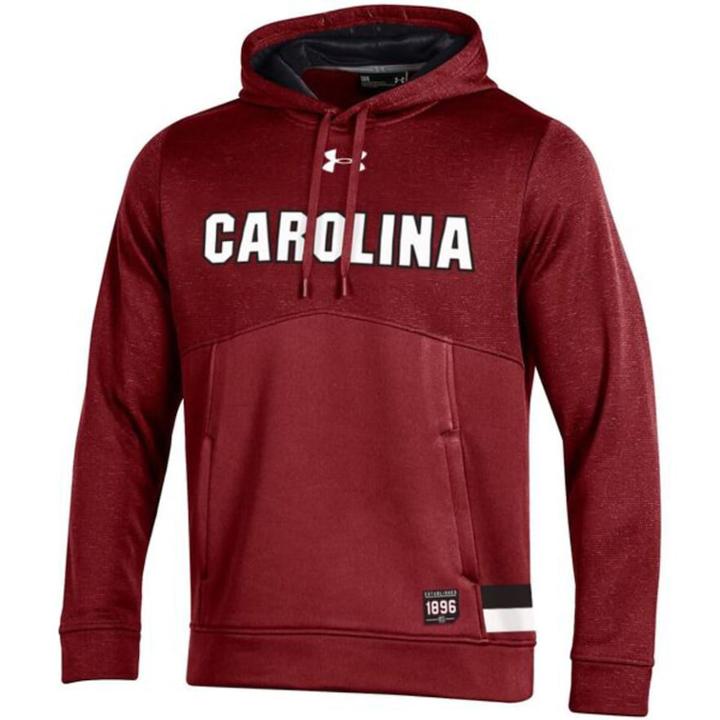 Men's Under Armour South Carolina Gamecocks Storm Fleece Hoodie, Size: Xl, Red