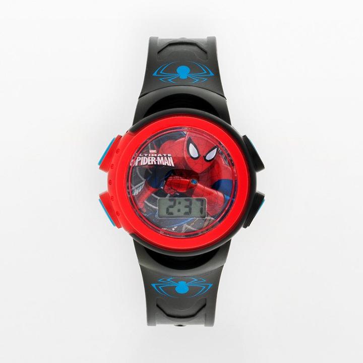 Marvel Spider-man Digital Watch - Kids, Black