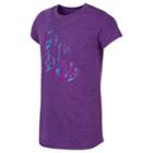 Girls 7-16 New Balance Graphic Tee, Size: 10-12, Drk Purple