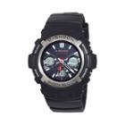 Casio Men's G-shock Tough Solar Analog & Digital Atomic Watch - Awgm100-1acr, Black