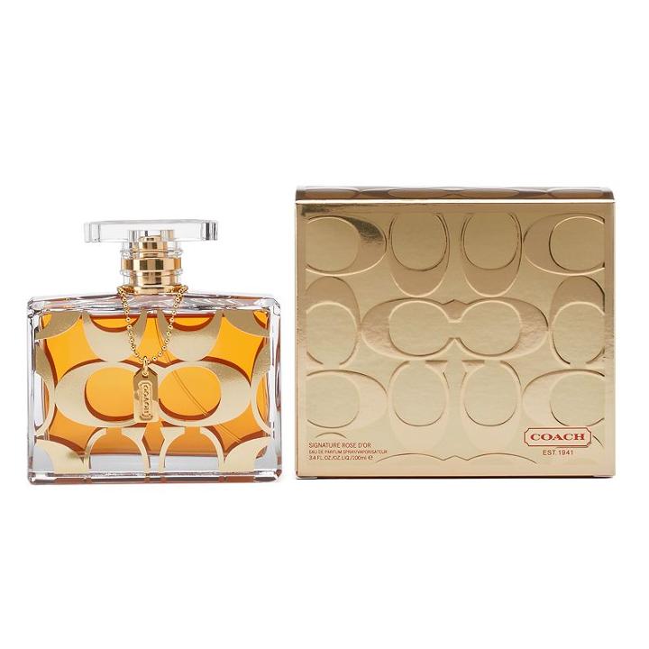 Coach Signature Rose D'or Women's Perfume, Multicolor