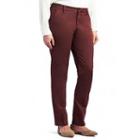 Petite Lee Linea Straight-leg Ankle Pants, Women's, Size: 16 Petite, Dark Brown