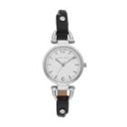 Laura Ashley Women's Twisted Band Watch, Size: Small, Black